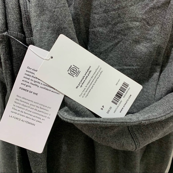 Athleta Purana Wrap Sweatshirt Size Small - Picture 9 of 9